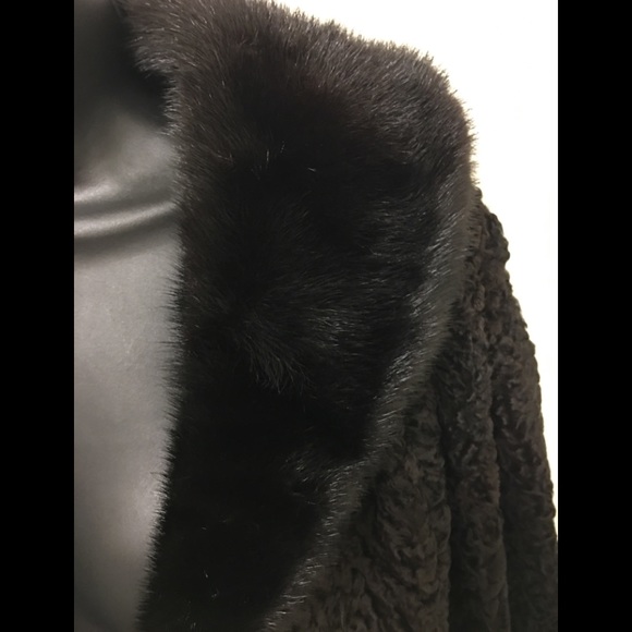 Vintage Lamb & Mink Jacket EUC Small - Picture 6 of 7